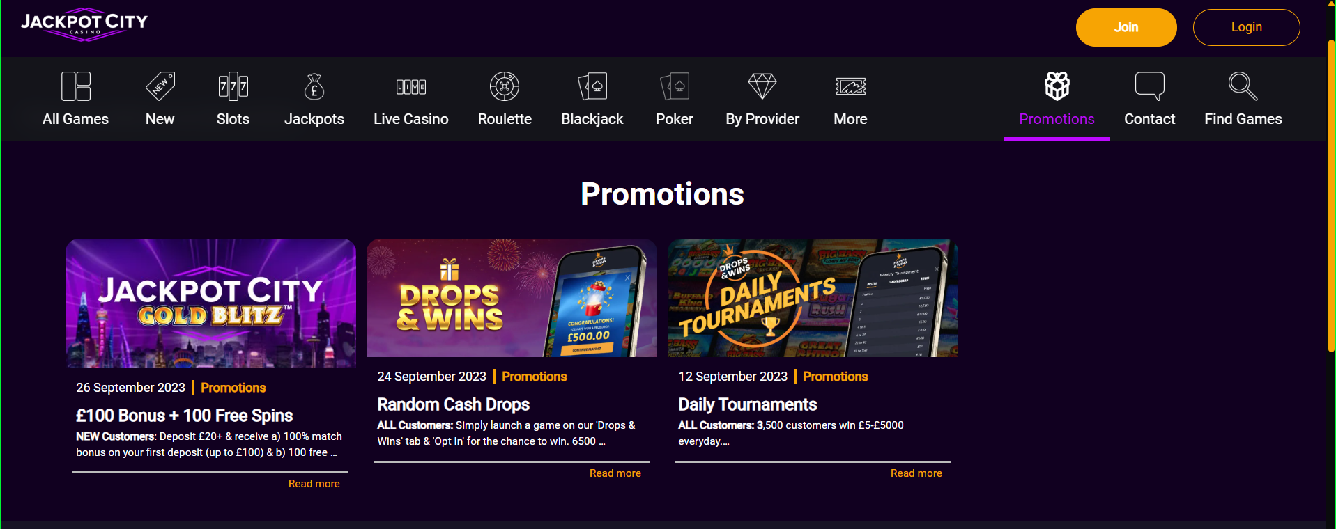 Jackpot City Promotions
