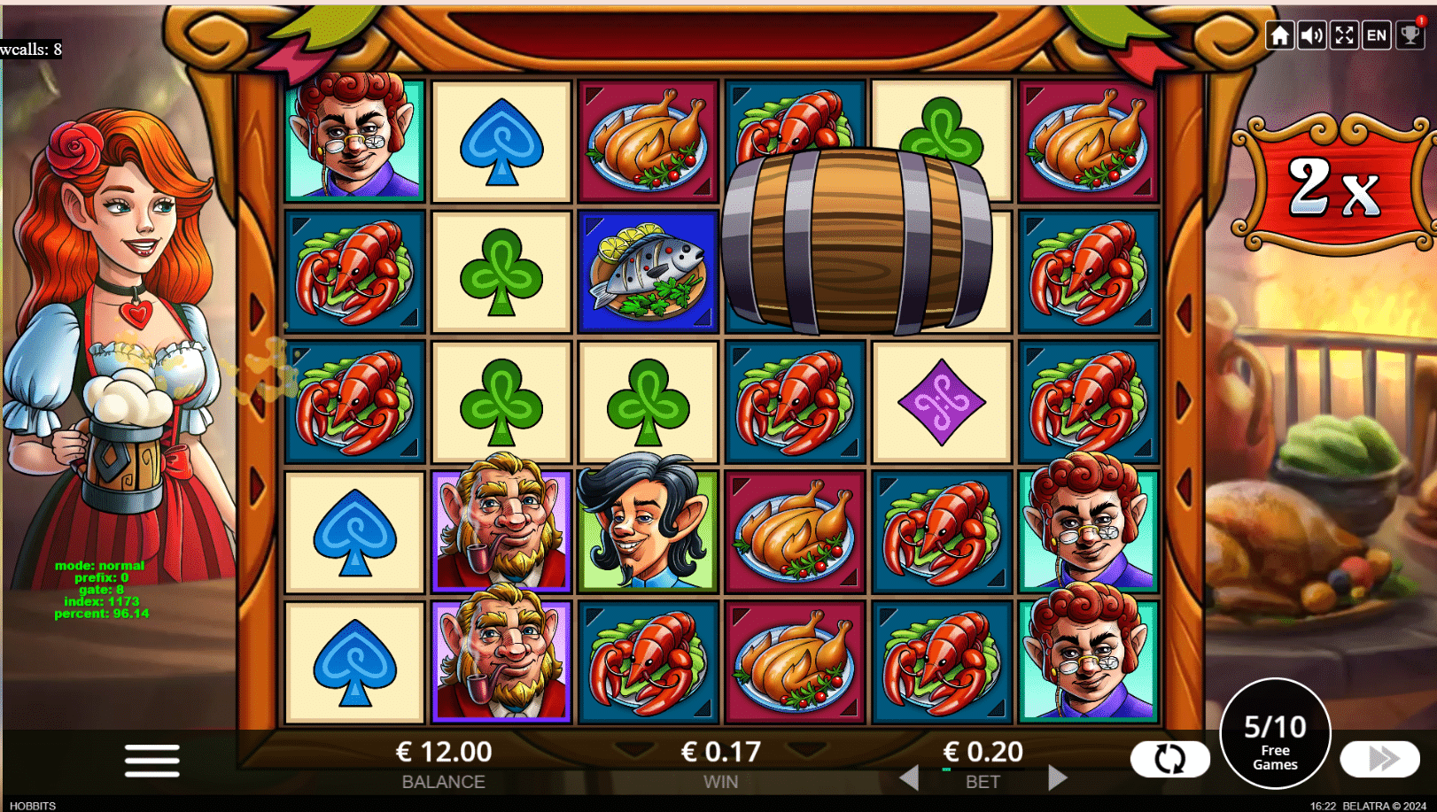 Lucky Barrel Tavern Free Spins