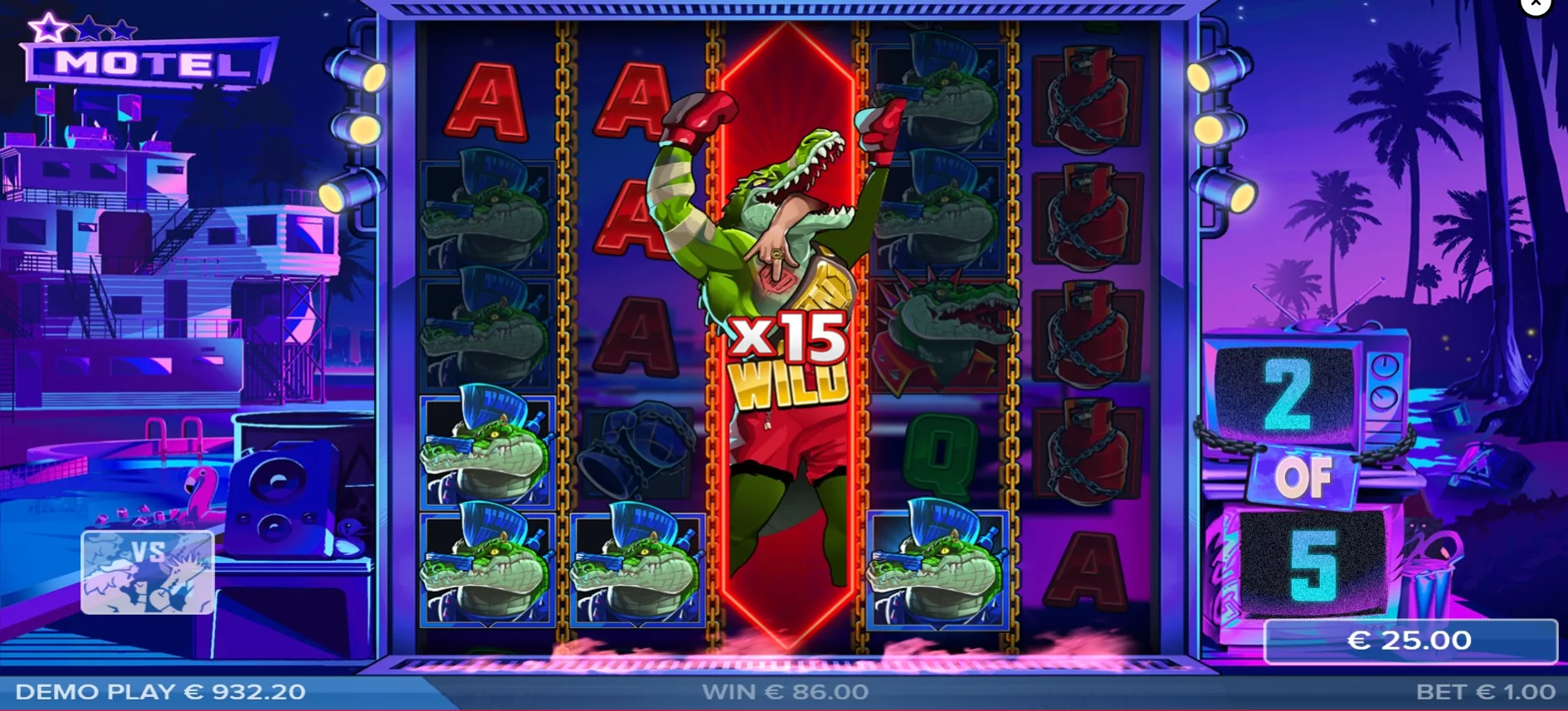 Man Vs Gator - Free Spins