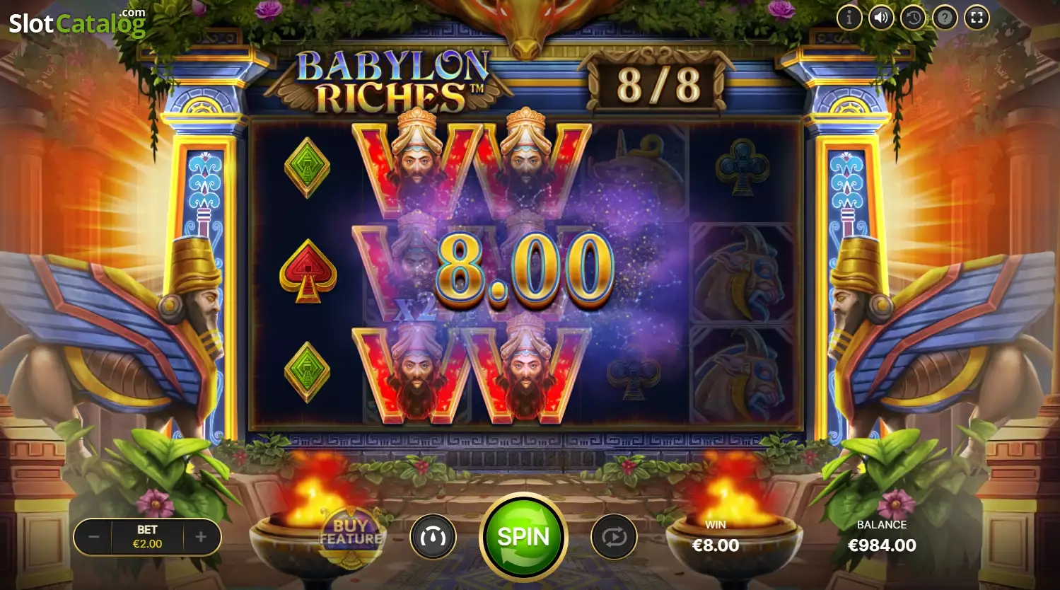 Babylon Riches Big Win