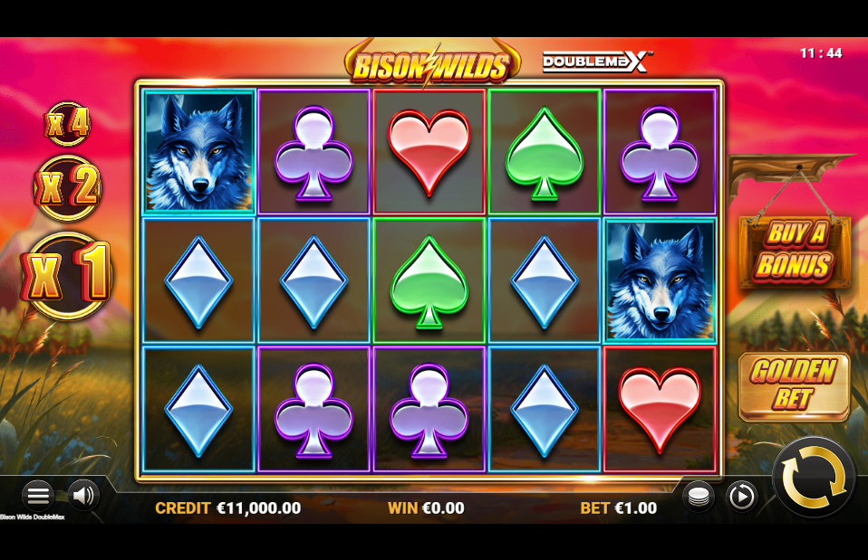 Bison Wilds DoubleMax Base Game