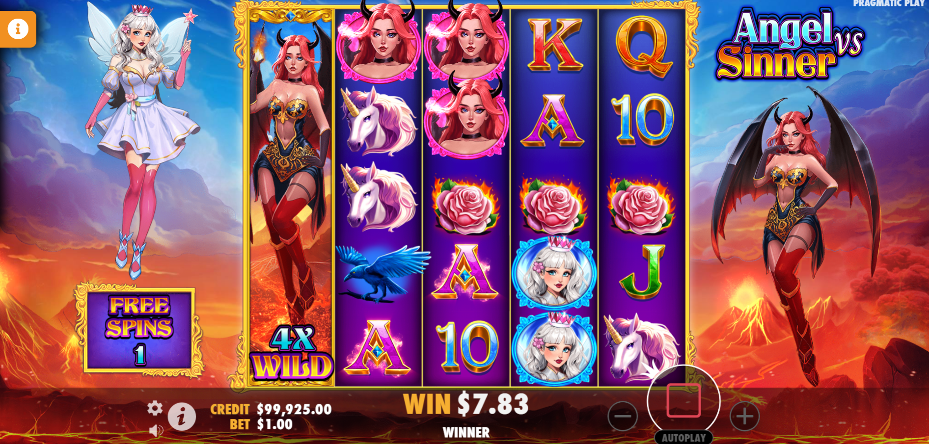 Angel Vs Sinner - Free Spins