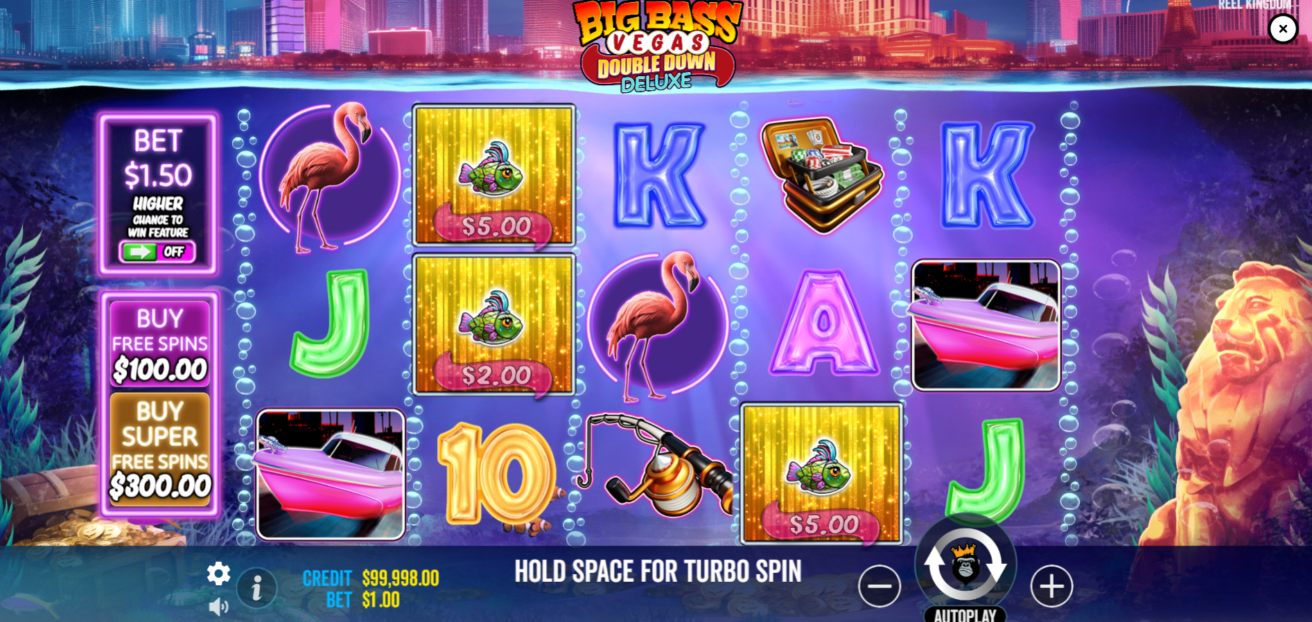 Big Bass Vegas Double Down Deluxe - Base Game