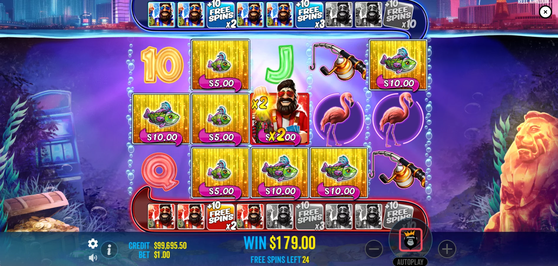 Big Bass Vegas Double Down Deluxe - Super Free Spins