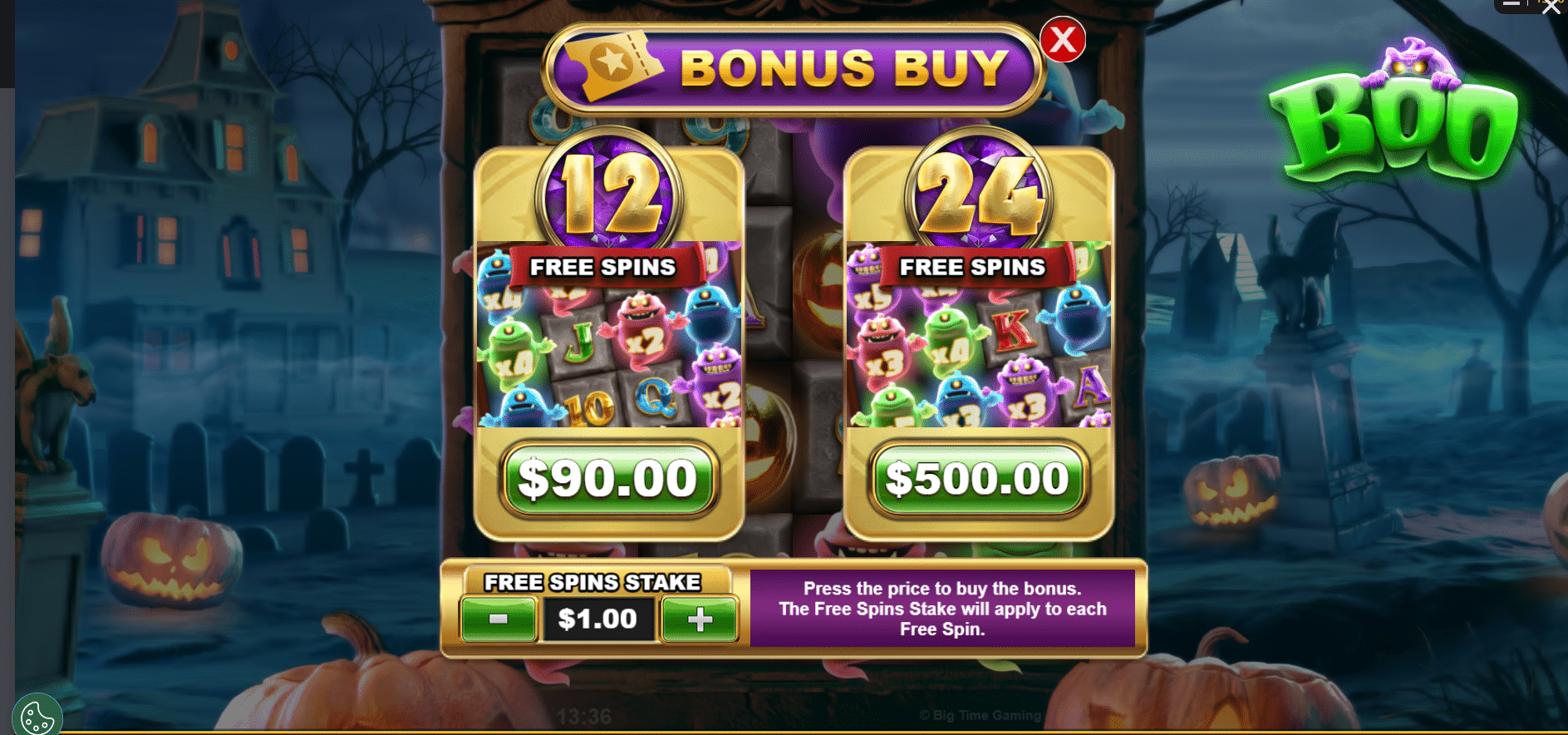 Boo - Bonus Buy Options