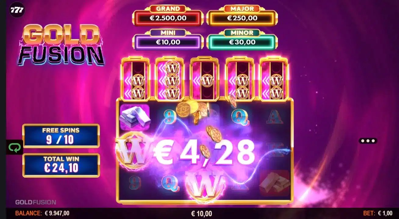 Gold Fusion - Free Spins