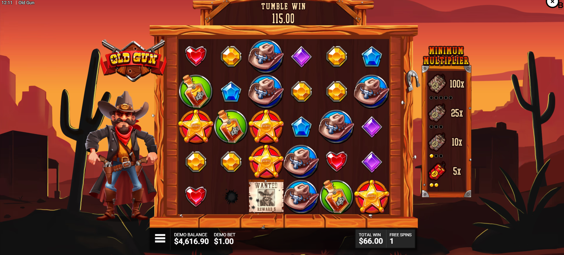 Old Gun - Free Spins