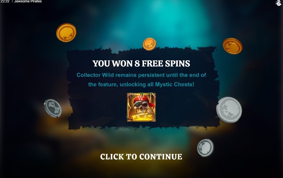 Jawsome Pirates Free Spins