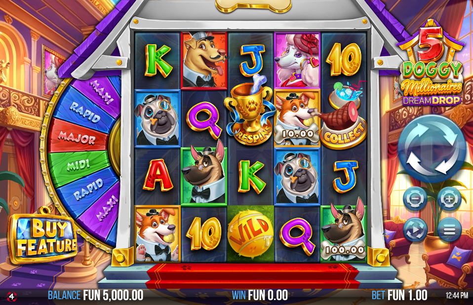 5 Doggy Millionaires Base Game