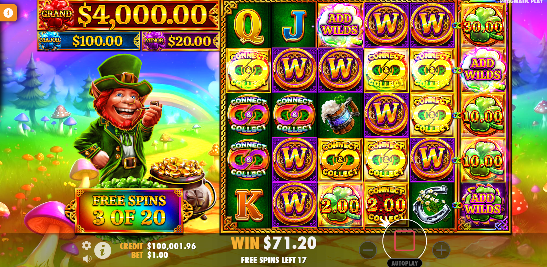 7 Clovers of Fortune - Free Spins