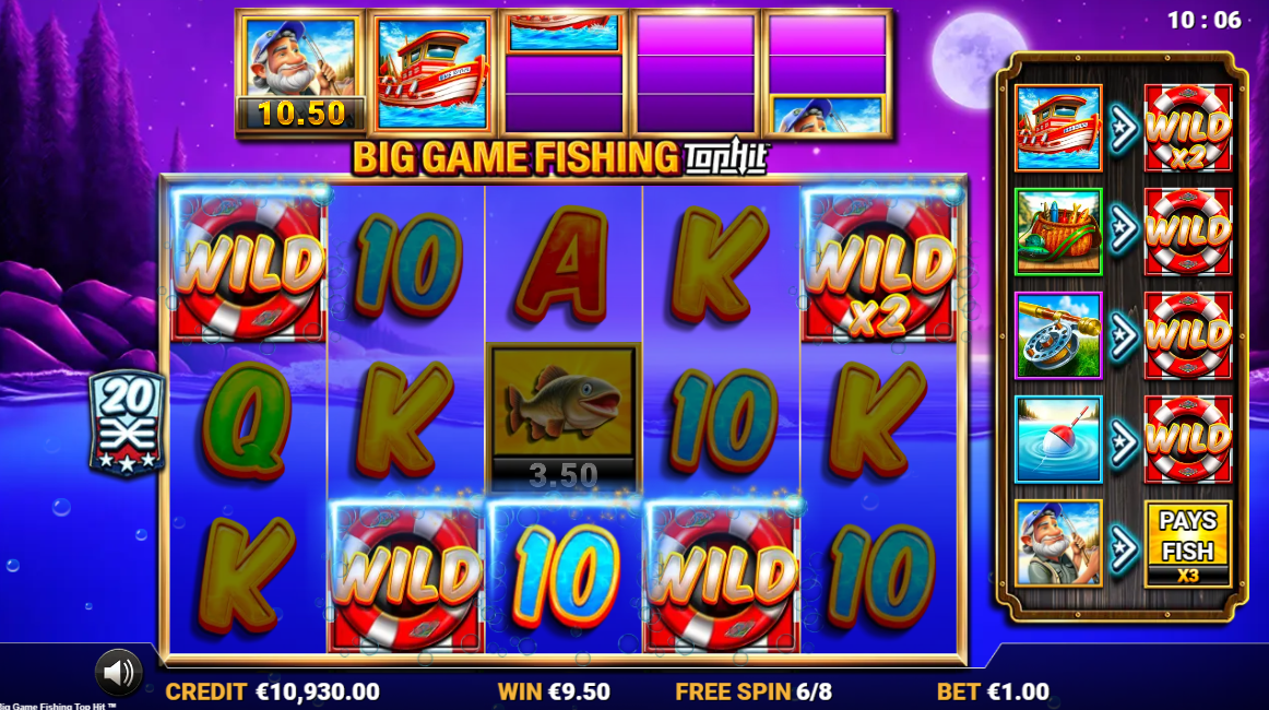 Big Game Fishing TopHit - Free Spins