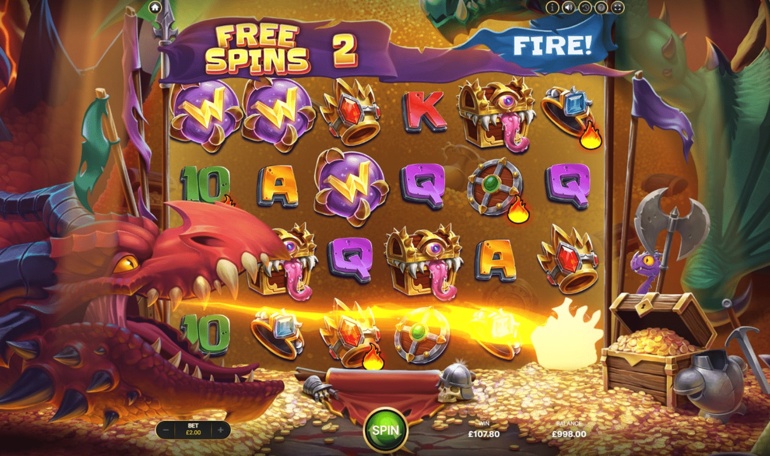 Dragons Playground - Free Spins