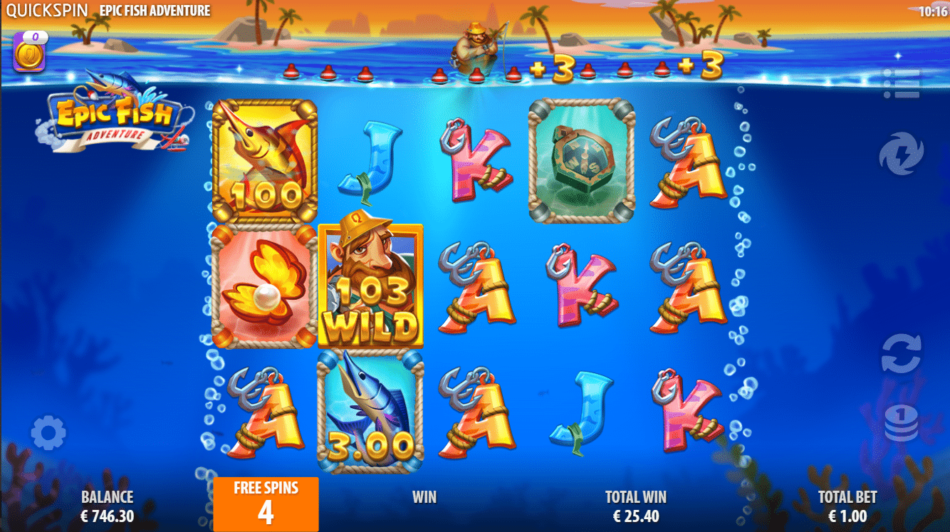 Epic Fish Adventure - Golden Marlin Free Spins