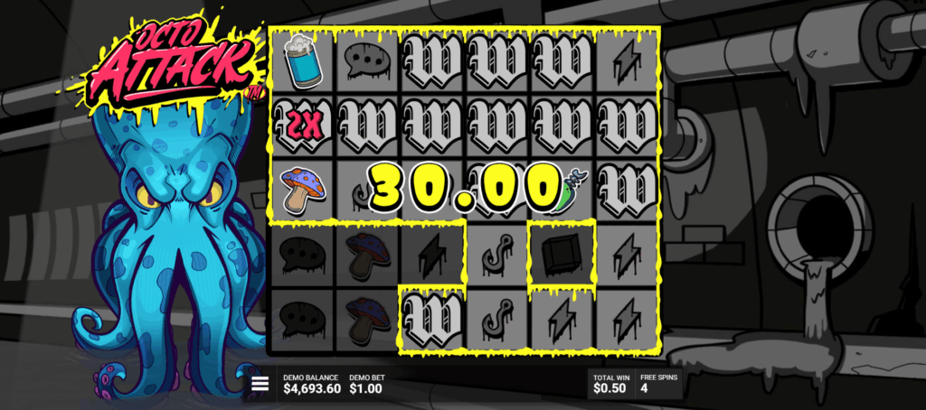 Octo Attack - Give Me Eight Free Spins