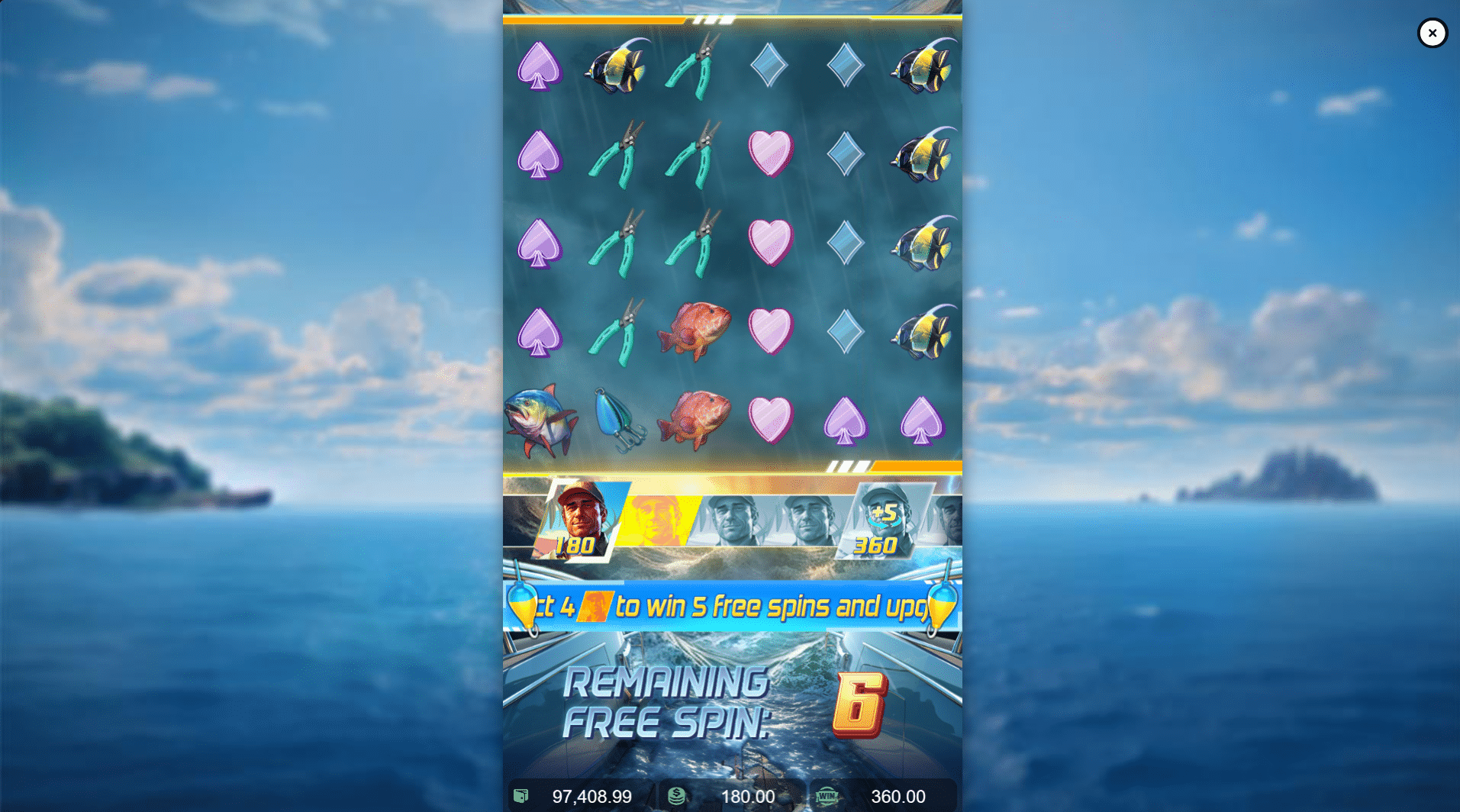 Shark Hunter Free Spins