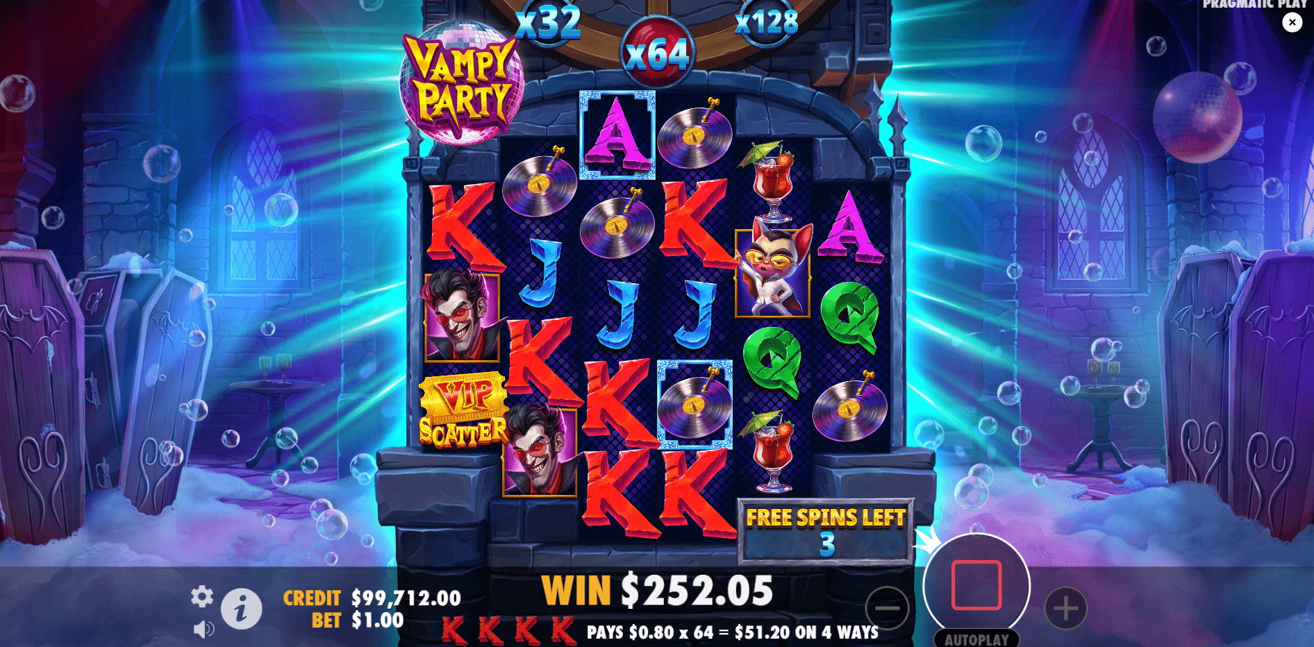 Vampy Party - Free Spins