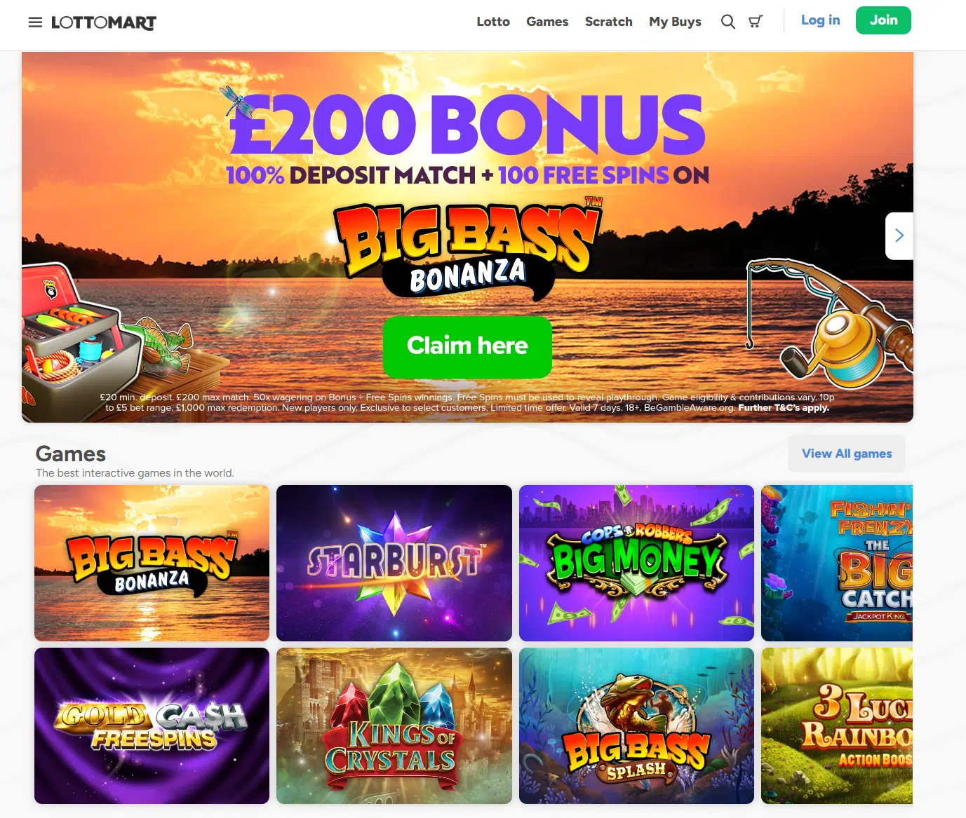lottomart homepage