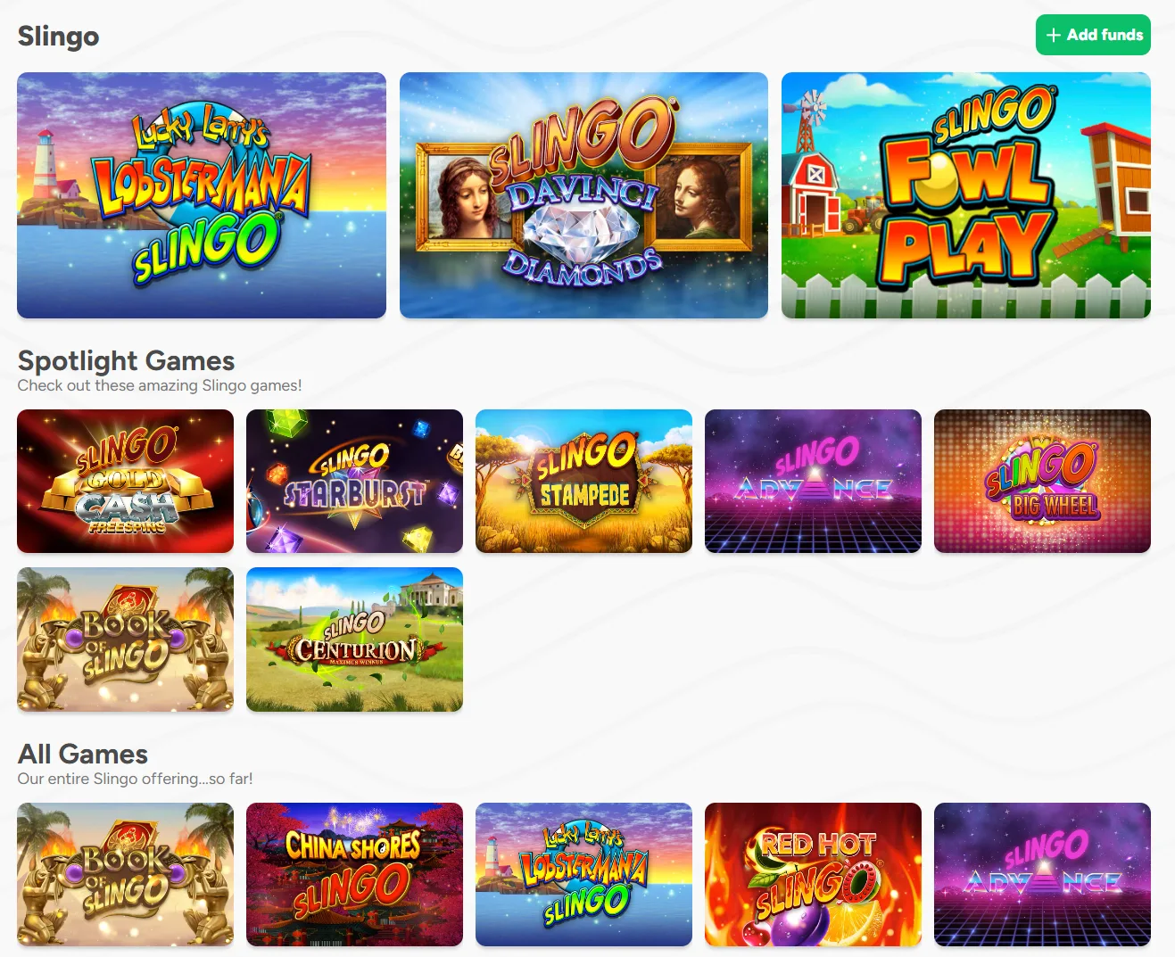 Lottomart Casino Games