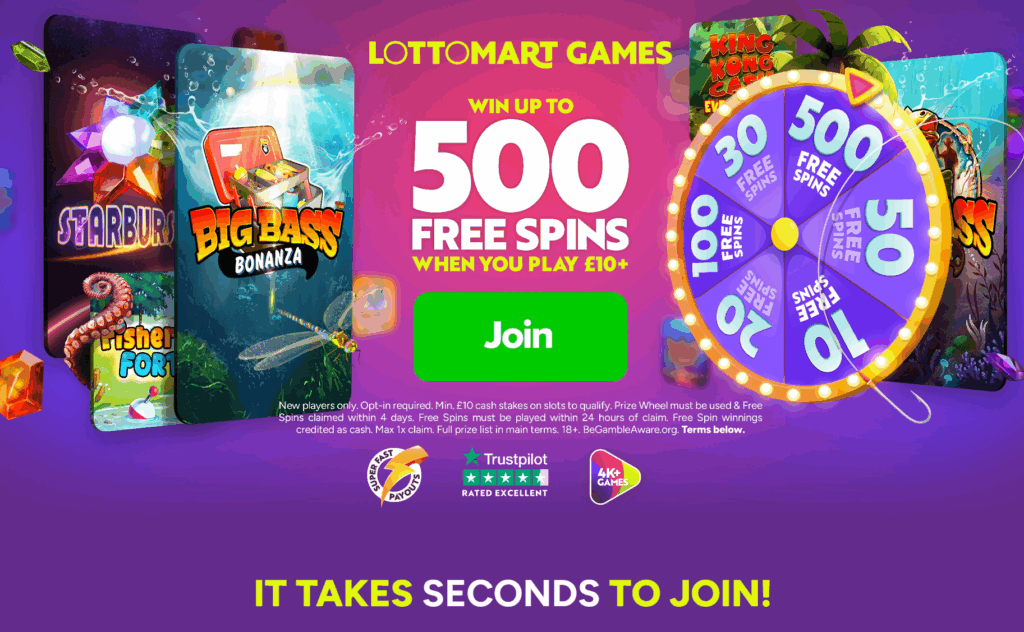 new lottomart welcome offer 2026