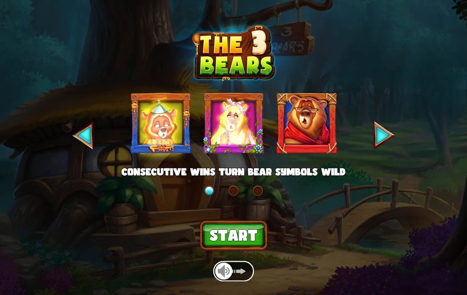 The 3 Bears Welcome Page