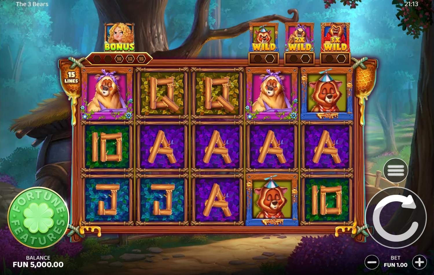 The 3 Bears Base Game