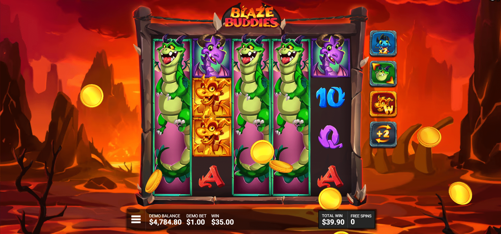 Blaze Buddies - Blaze of Glory Free Spins