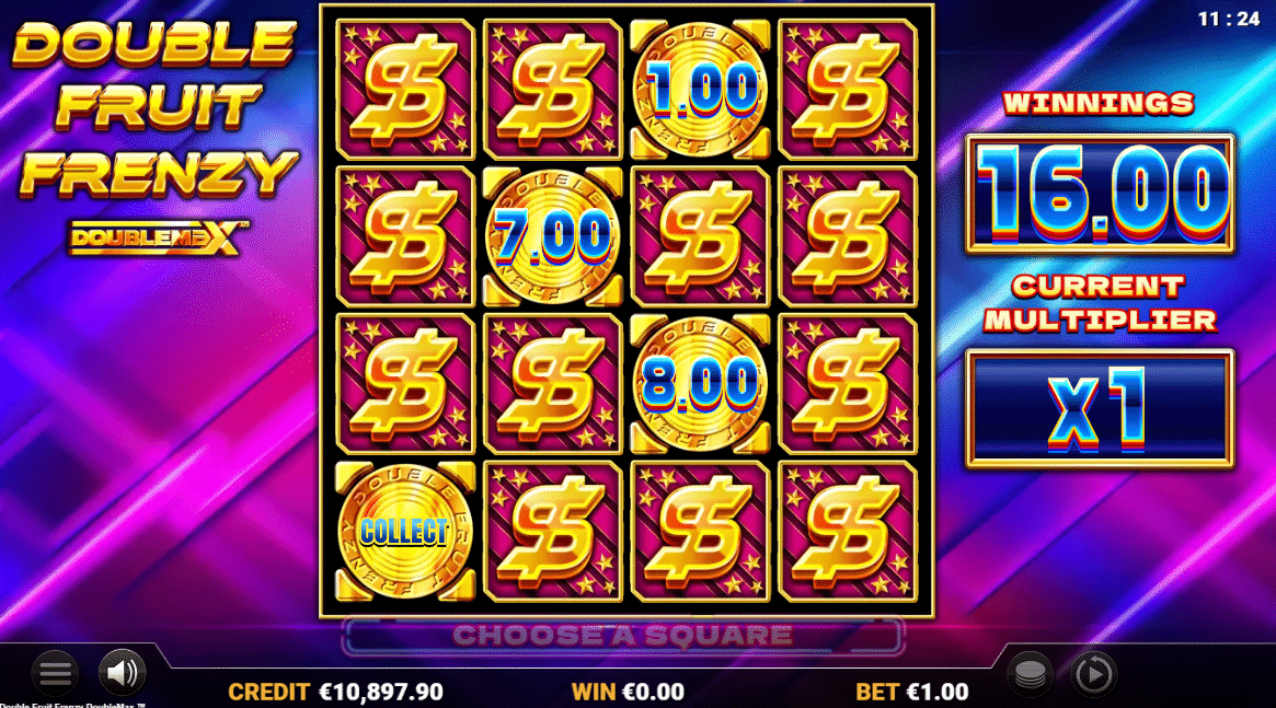 Double Fruit Frenzy DoubleMax - Scratch Card Bonus