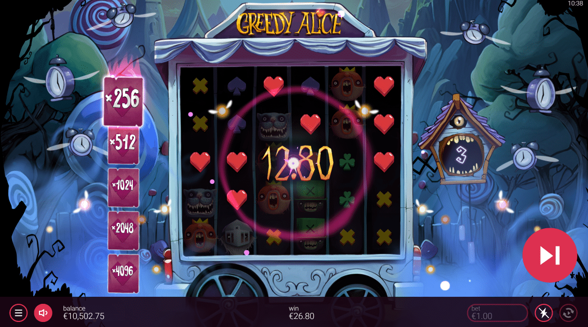 Greedy Alice - Free Spins