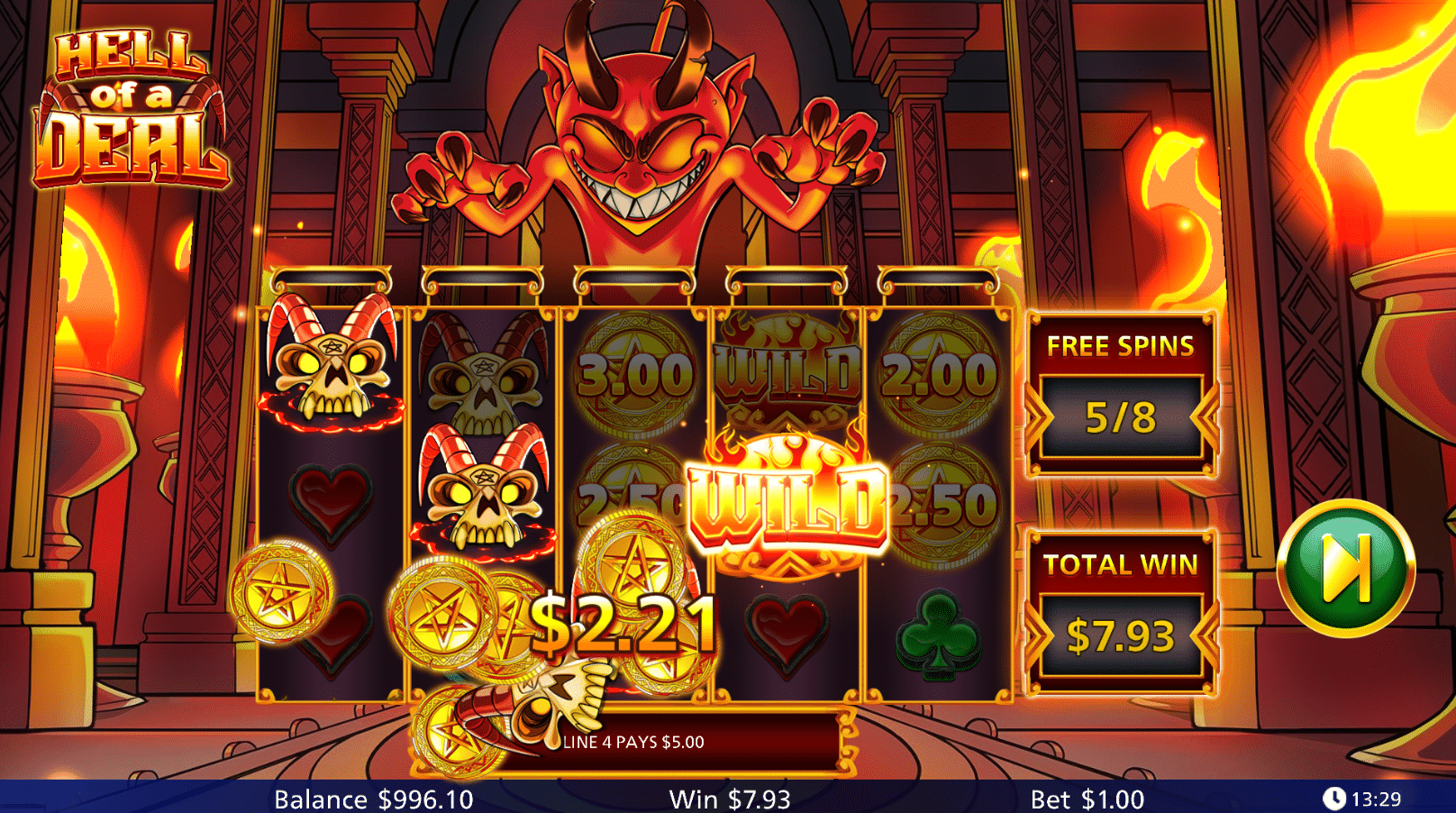 Hell of a Deal - Free Spins