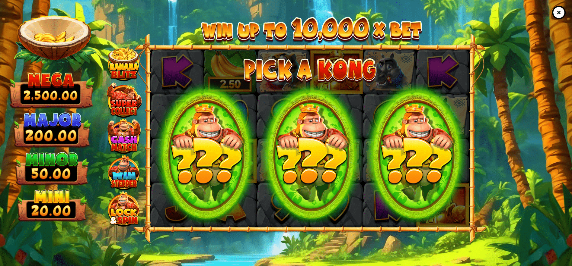 King Kong Cash Even Bigger Bananas 2 - Banana Blitz Feature