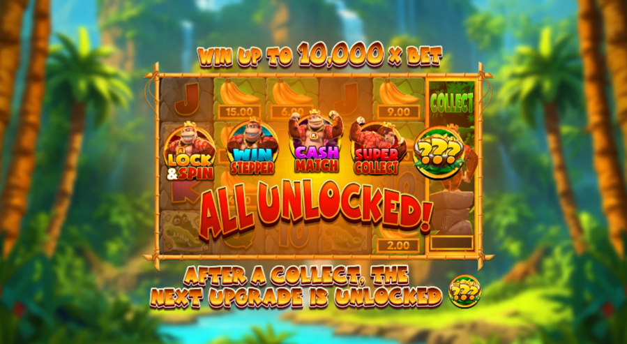 King Kong Cash Even Bigger Bananas 2 Main Features