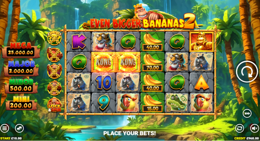 King Kong Cash Even Bigger Bananas 2 Scatter Symbol