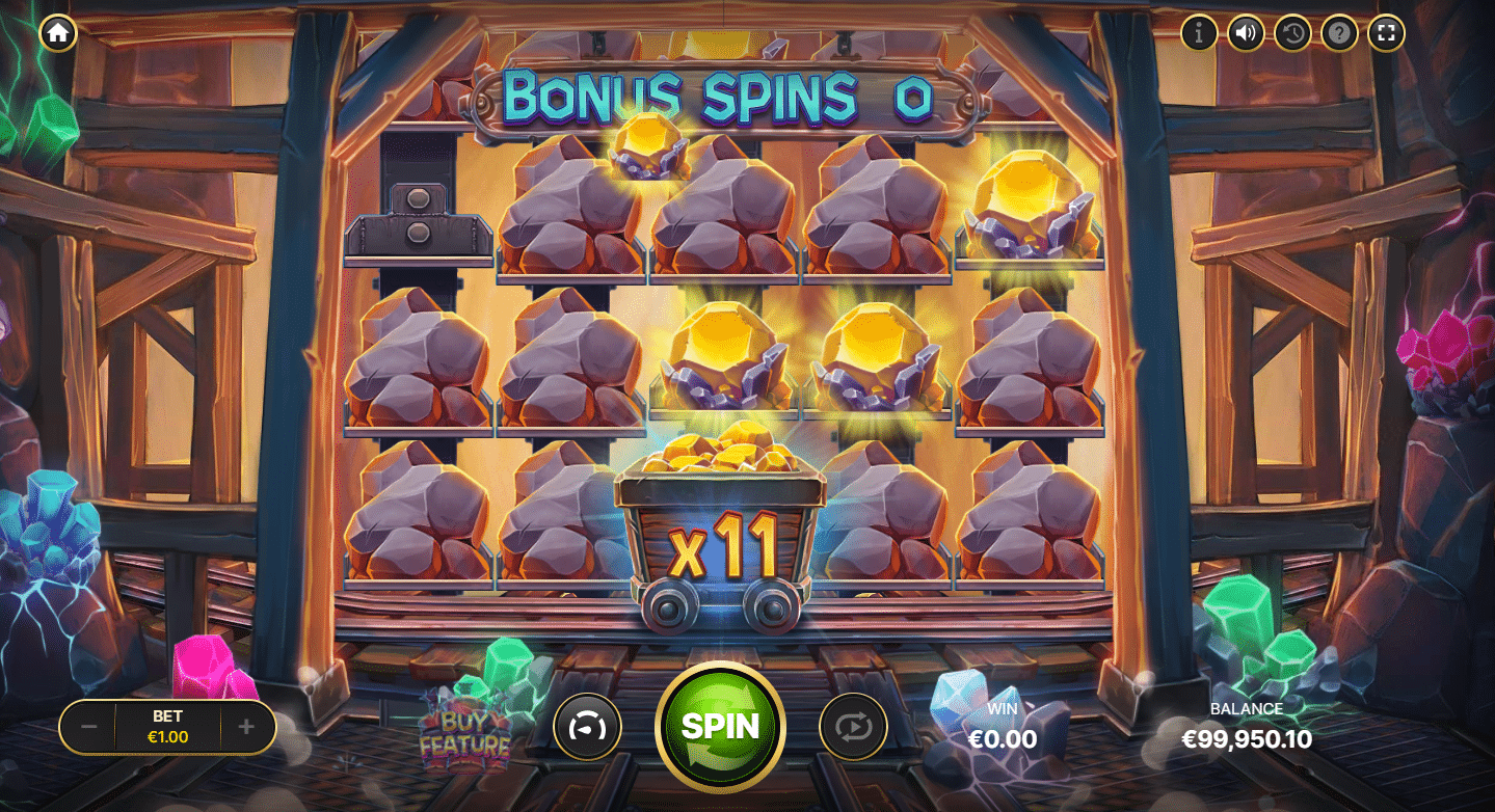 Mine Blown - Bonus Spins