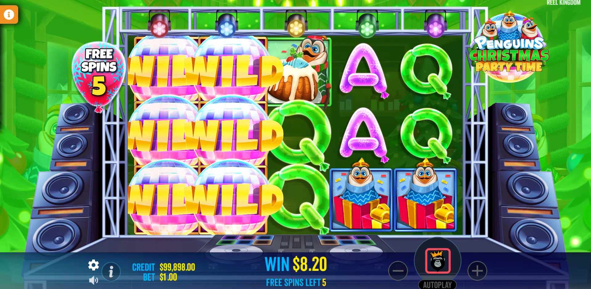 Penguins Christmas Party Time Demo & Review | Pragmatic Play