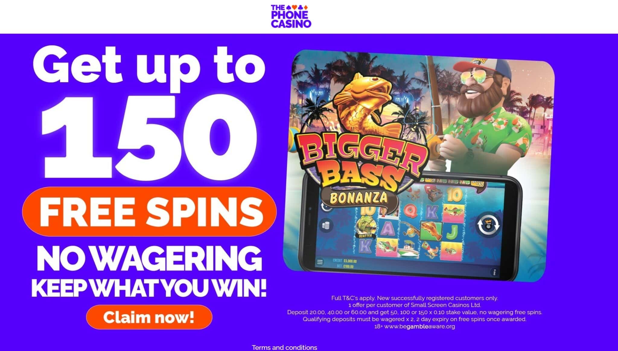 Phone Casino Homepage