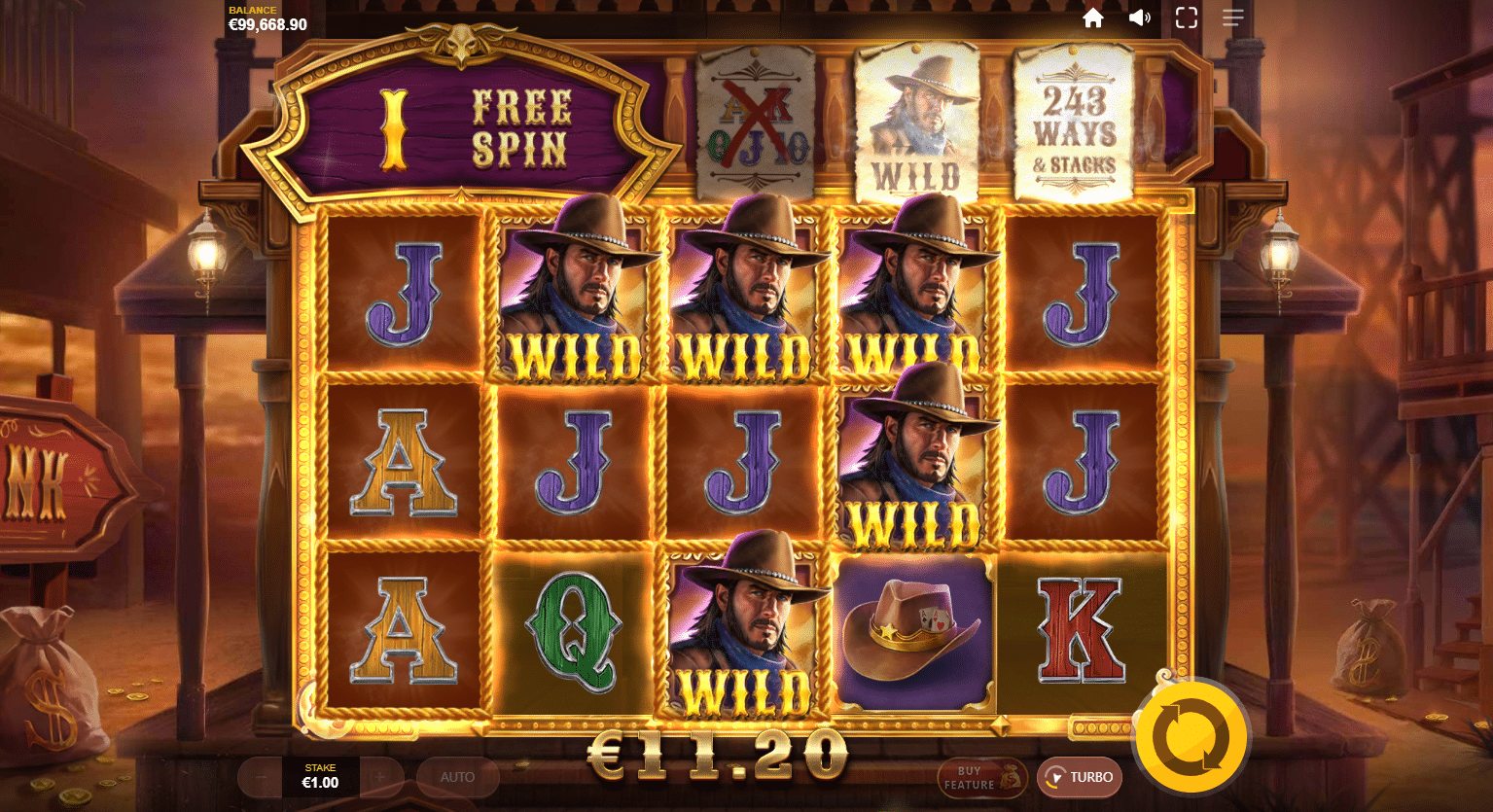 The Good, The Bad, and The Rich - Free Spins