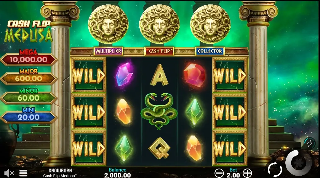 Cash Flip Medusa Base Game