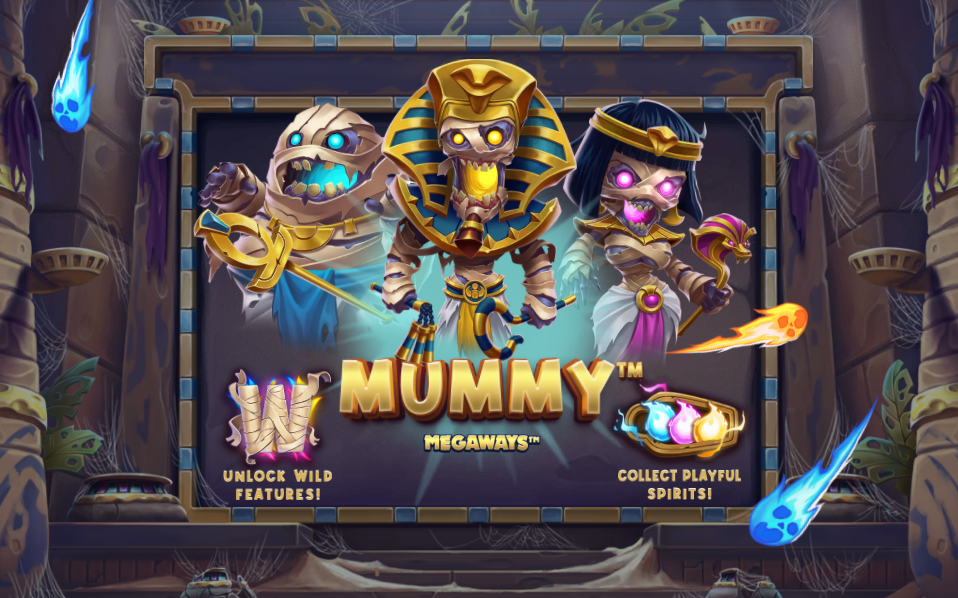 Mummy Megaways Welcome Page