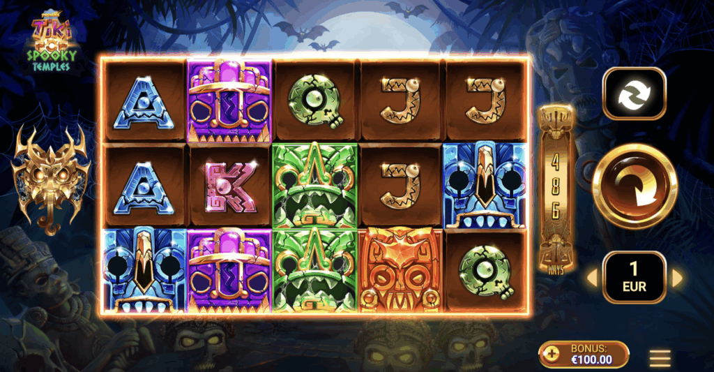TikiPop Spooky Temples Slot