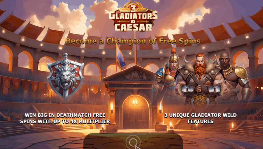 3 Gladiators vs Caesar Main Features