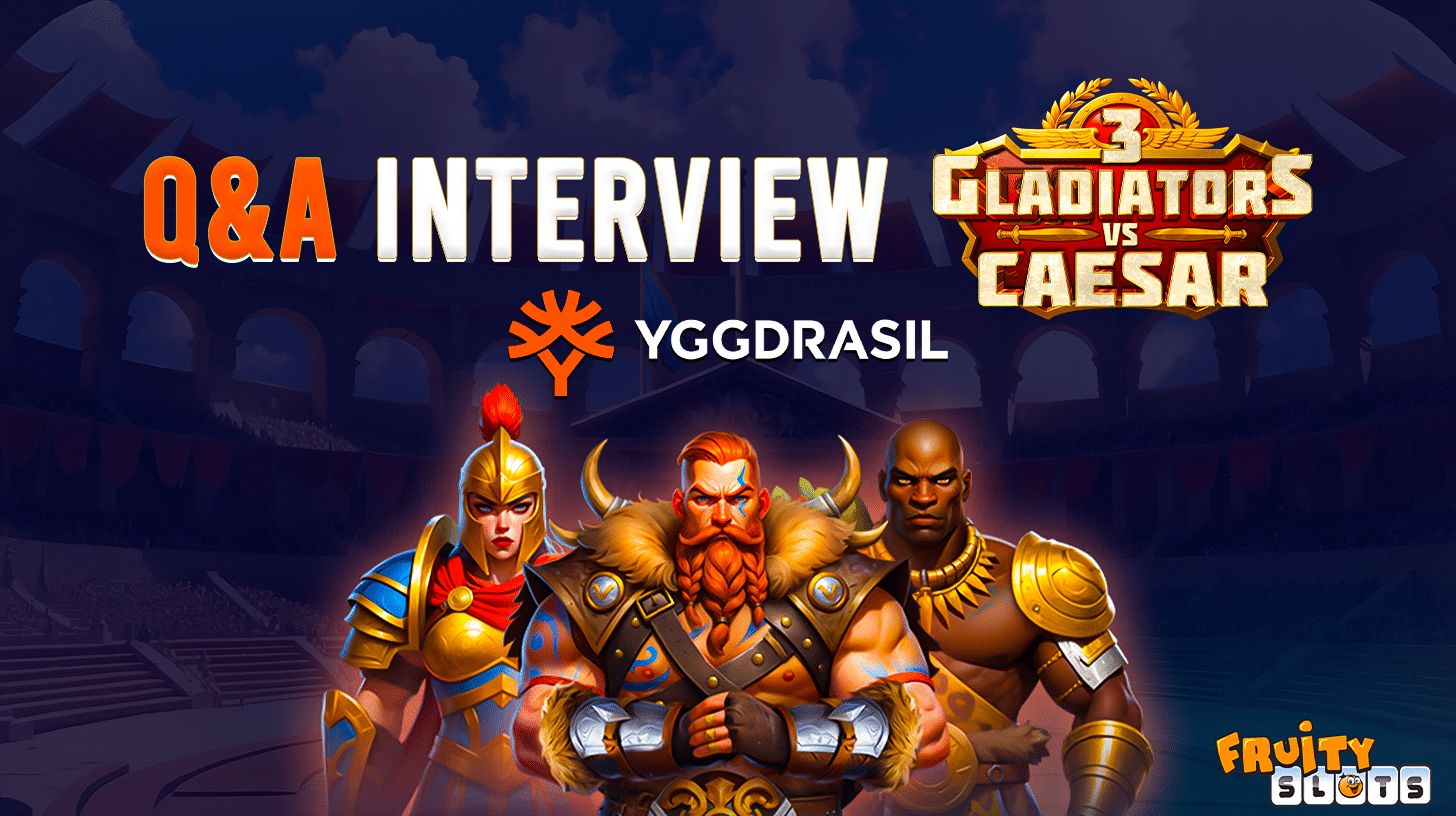 3 Gladiators vs Caesar – Q&A with Yggdrasil