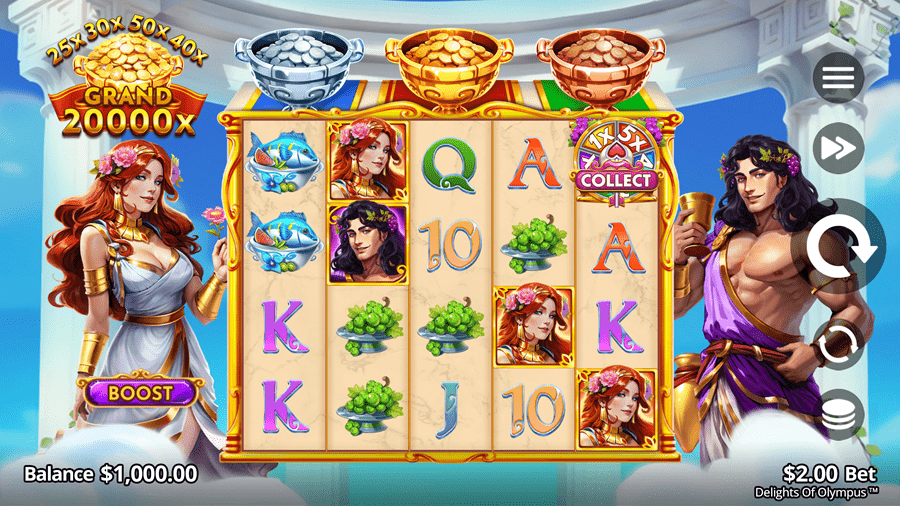 Delights of Olympus Base Game