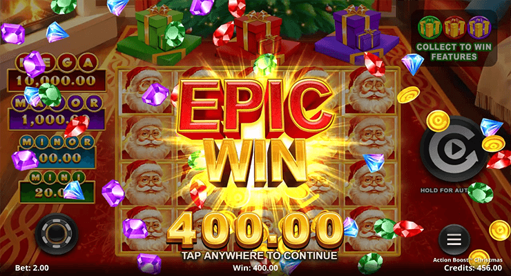 Action Boost Christmas Big Win
