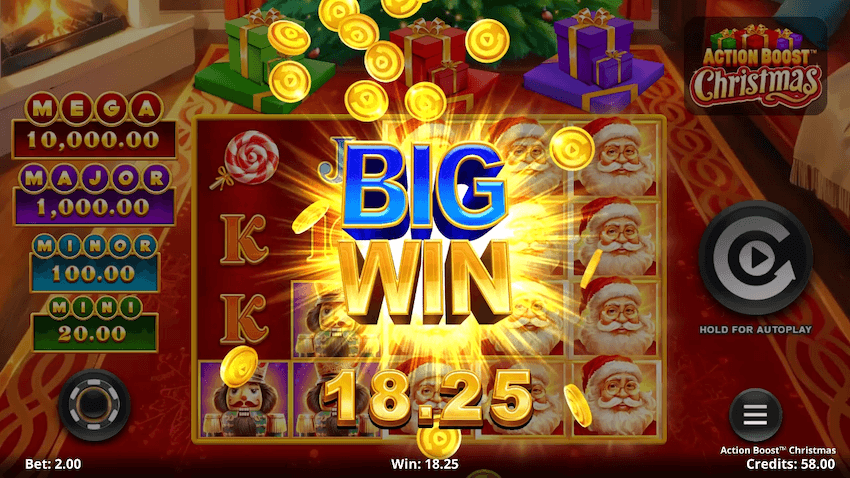 Action Boost Christmas Big Win