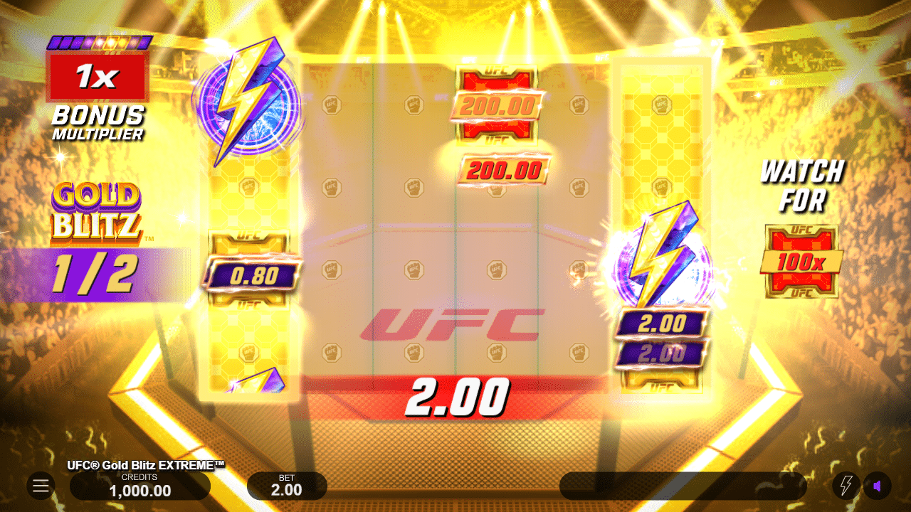 UFC Gold Blitz Extreme - Gold Blitz Bonus