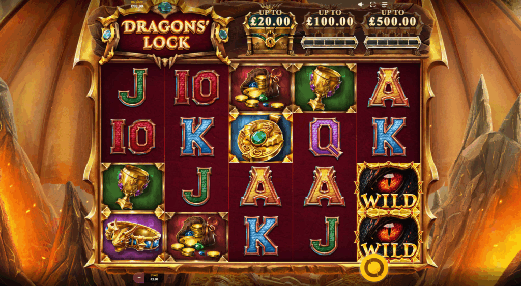 Dragons Lock Wild Symbol