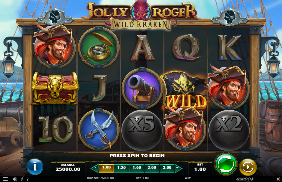 Jolly Roger Wild Kraken Base Game