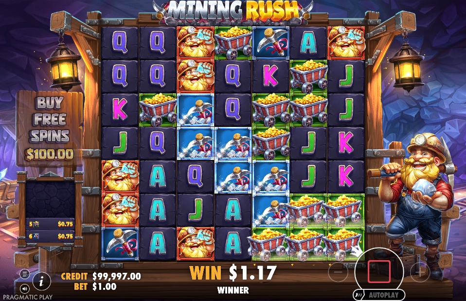 Mining Rush Big Win