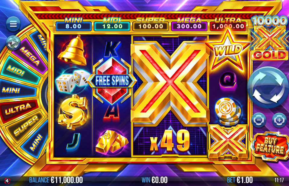 10,000x Gold Base Game