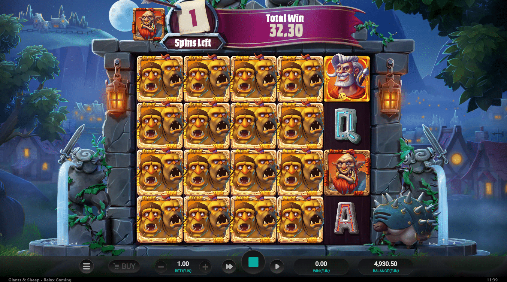 Giants & Sheep - Free Spins